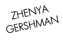 ZHENYA GERSHMAN